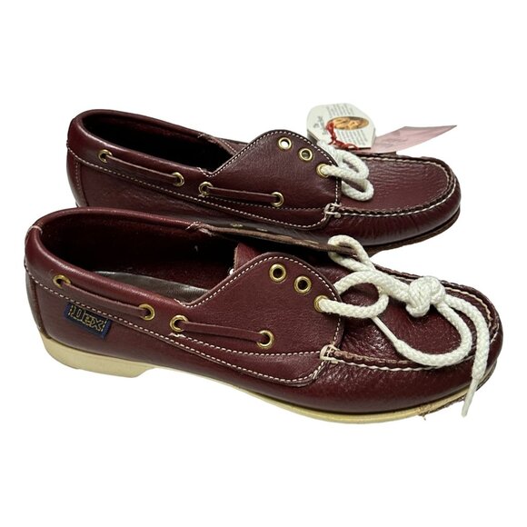 Dexter Womans Bowling Shoes Size 6 M Brown Leather USA Vintage New - Picture 4 of 10